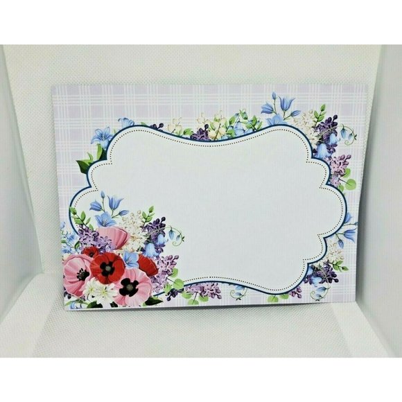 Thoughts And Inspirations Birthday Greetings Floral Bouquet Greeting Card - Picture 10 of 11